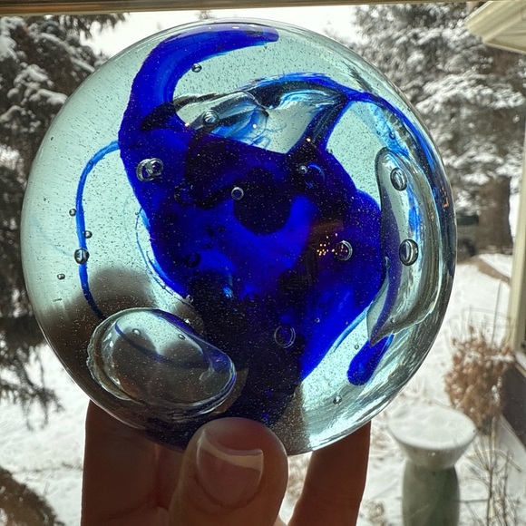 Skookum Art Glass 1979 Robert Held Paper Weight Large - Picture 16 of 16